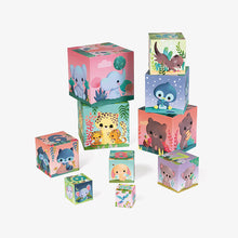 Load image into Gallery viewer, Ultra Cute Animals Square Stacking Pyramid