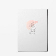 Load image into Gallery viewer, new baby gender card