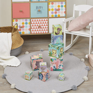 Ultra Cute Animals Square Stacking Pyramid