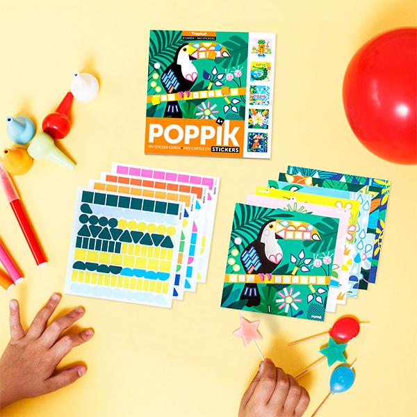 My Sticker Cards | Poppik | Stationary For Kids – Tuli Kids